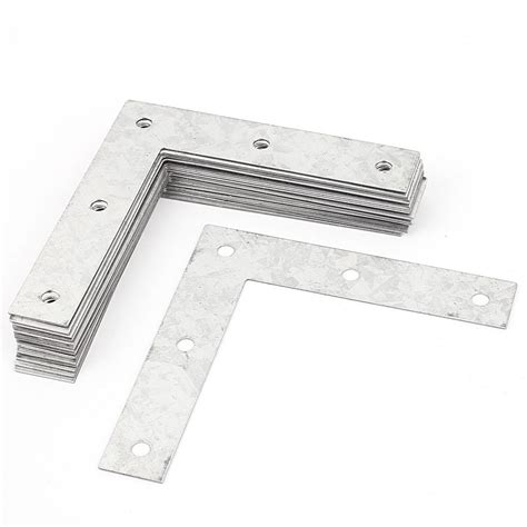 metal wood l brackets|flat metal l shaped brackets.